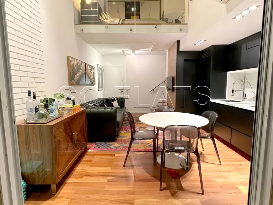 Foto 1 de Flat com 1 Quarto à venda, 43m² em Vila Nova Conceição, São Paulo