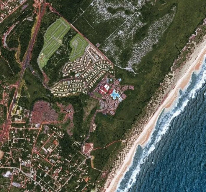 Foto 1 de Lote/Terreno à venda, 519m² em Imbassai, Mata de São João