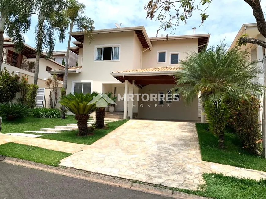 Foto 1 de Casa de Condomínio com 4 Quartos à venda, 328m² em Terras do Caribe, Valinhos