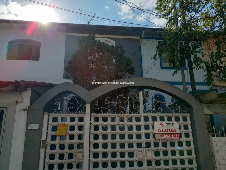 Foto 1 de Sobrado com 3 Quartos para alugar, 88m² em Campestre, Santo André