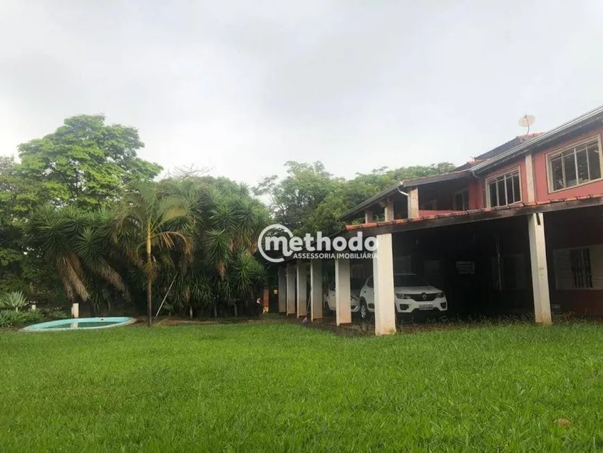 Foto 1 de Fazenda/Sítio com 3 Quartos à venda, 370m² em Bananal, Campinas