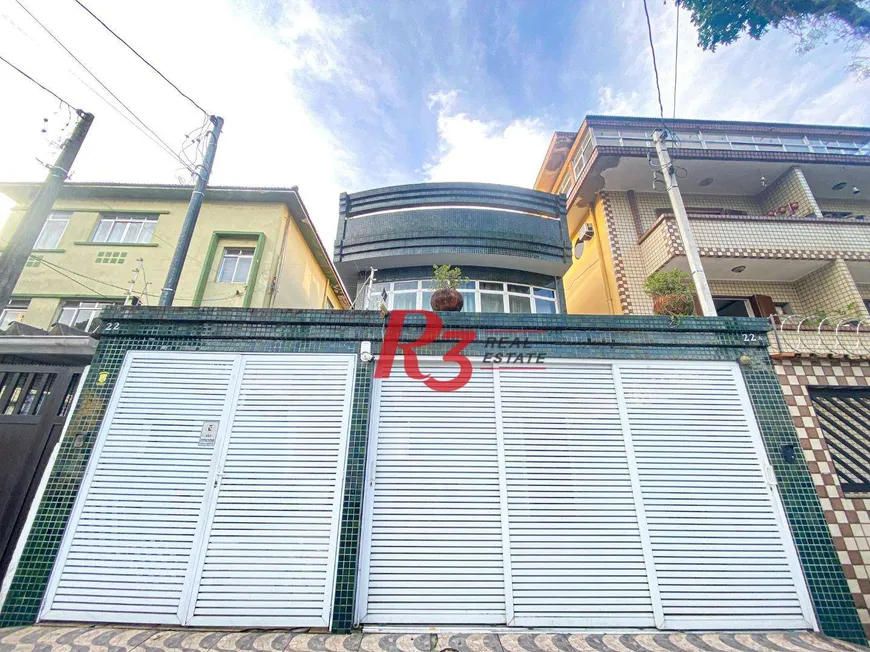 Foto 1 de Casa com 3 Quartos à venda, 132m² em Marapé, Santos