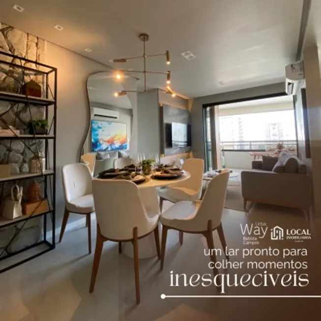 Foto 1 de Apartamento com 3 Quartos à venda, 85m² em Batista Campos, Belém