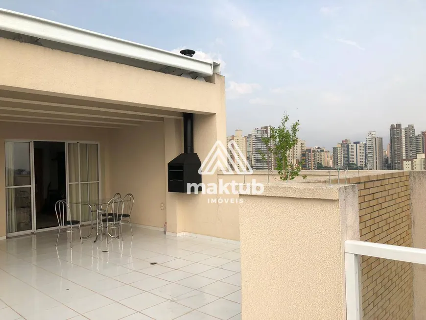 Foto 1 de Cobertura com 3 Quartos à venda, 156m² em Campestre, Santo André