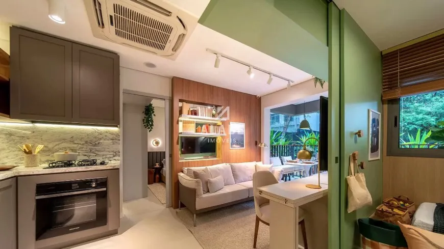 Foto 1 de Apartamento com 2 Quartos à venda, 43m² em Brooklin, São Paulo