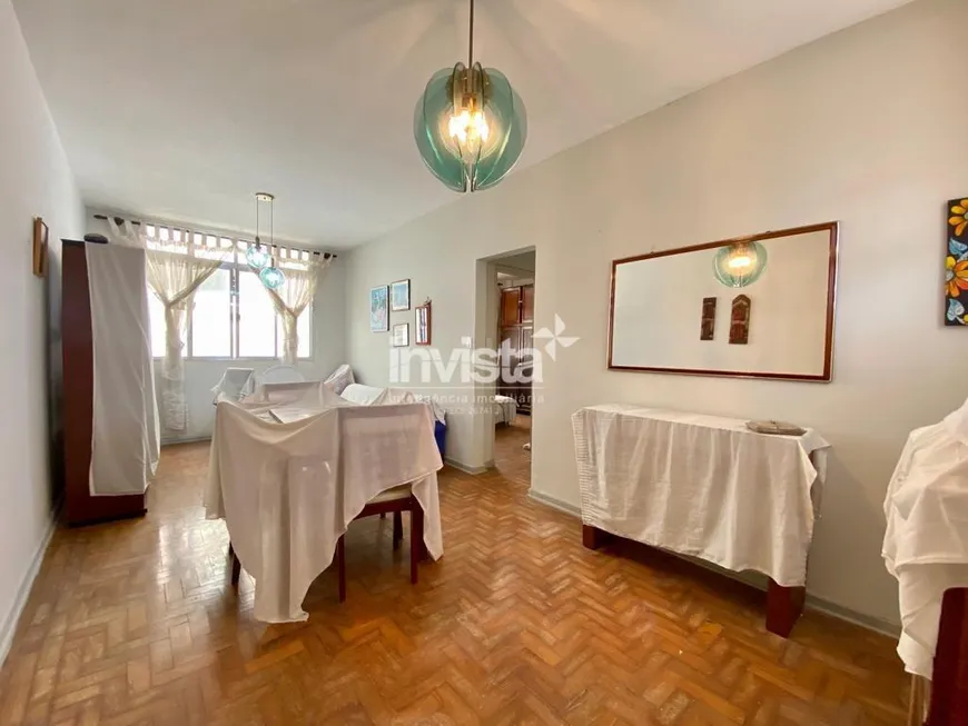 Foto 1 de Apartamento com 1 Quarto à venda, 63m² em José Menino, Santos