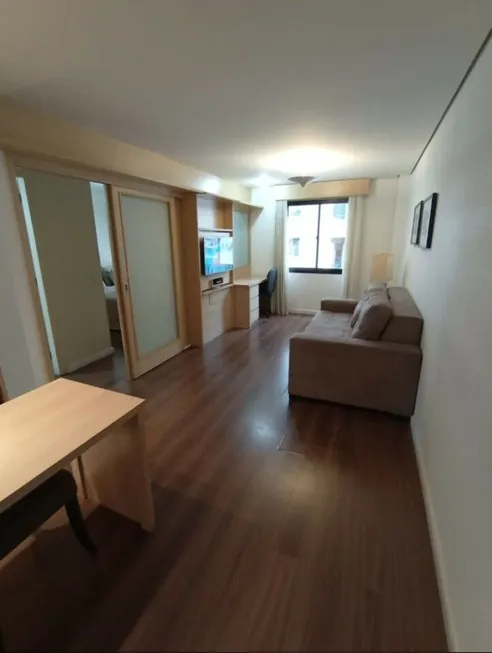 Foto 1 de Flat com 1 Quarto para alugar, 37m² em Moema, São Paulo