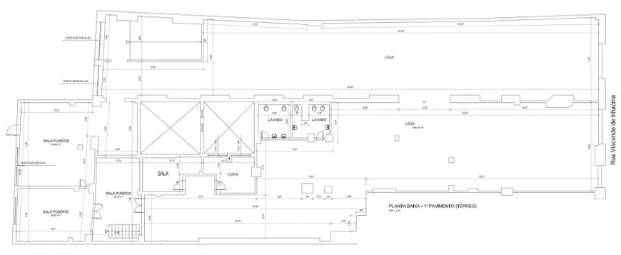 Foto 1 de Ponto Comercial para alugar, 1163m² em Centro, Rio de Janeiro