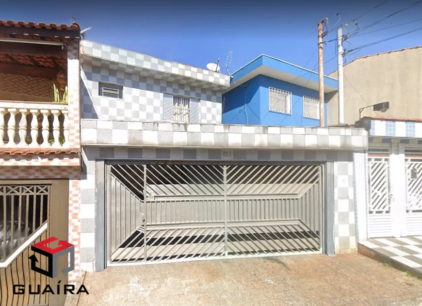 Foto 1 de Sobrado com 3 Quartos à venda, 154m² em Vila Sacadura Cabral, Santo André