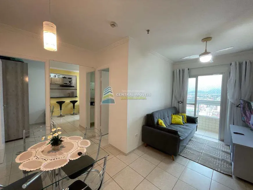 Foto 1 de Apartamento com 1 Quarto à venda, 51m² em Maracanã, Praia Grande