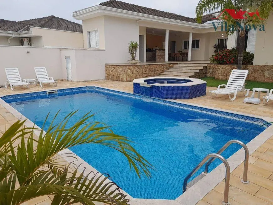 Foto 1 de Casa de Condomínio com 4 Quartos à venda, 326m² em Vila Suíça, Indaiatuba