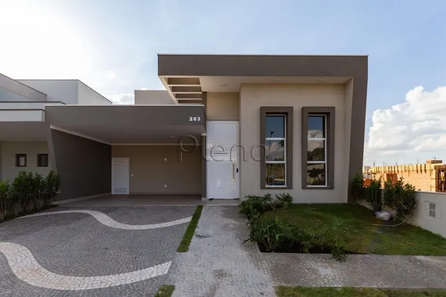 Foto 1 de Casa de Condomínio com 3 Quartos à venda, 180m² em Parque Brasil 500, Paulínia