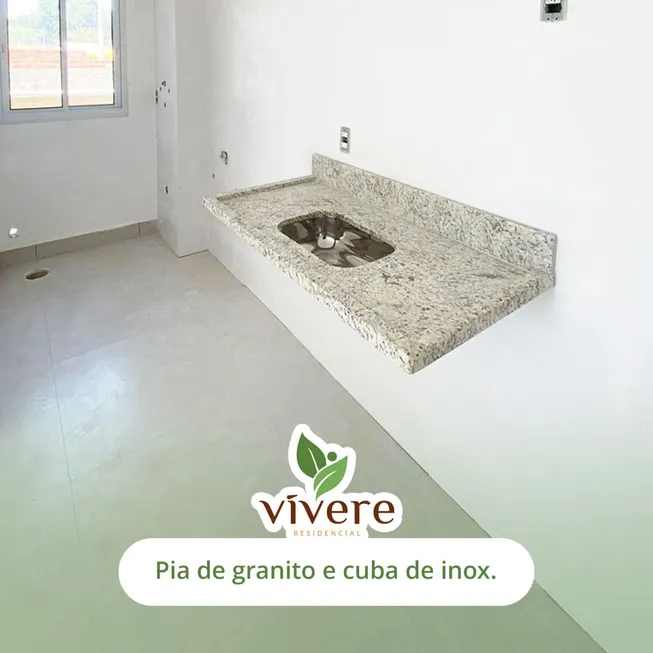 Foto 1 de Apartamento com 2 Quartos à venda, 47m² em Jardim Hubert, Indaiatuba