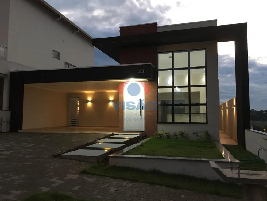 Foto 1 de Casa de Condomínio com 3 Quartos à venda, 176m² em Jardim Planalto, Monte Mor