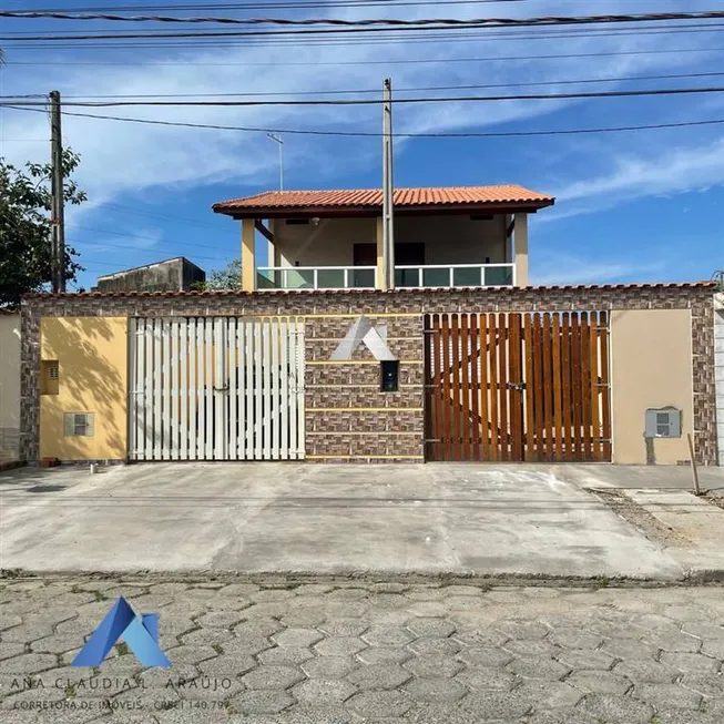 Foto 1 de Sobrado com 2 Quartos à venda, 86m² em Balneario Itaguai, Mongaguá
