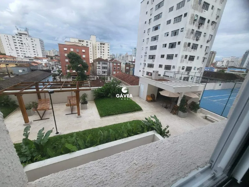 Foto 1 de Apartamento com 2 Quartos para alugar, 63m² em Marapé, Santos