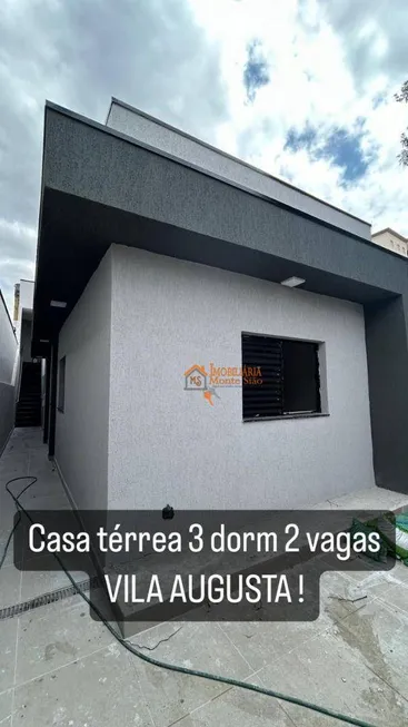 Foto 1 de Casa com 3 Quartos à venda, 110m² em Vila Augusta, Guarulhos
