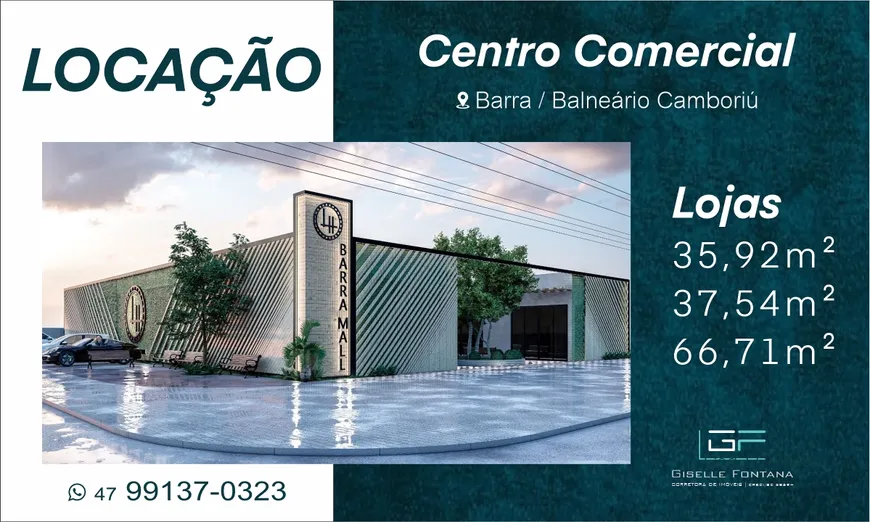 Foto 1 de Ponto Comercial para alugar, 37m² em Barra, Balneário Camboriú