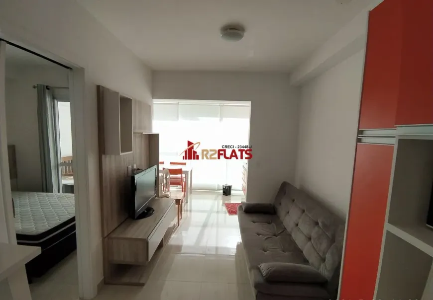 Foto 1 de Flat com 1 Quarto à venda, 33m² em Brooklin, São Paulo