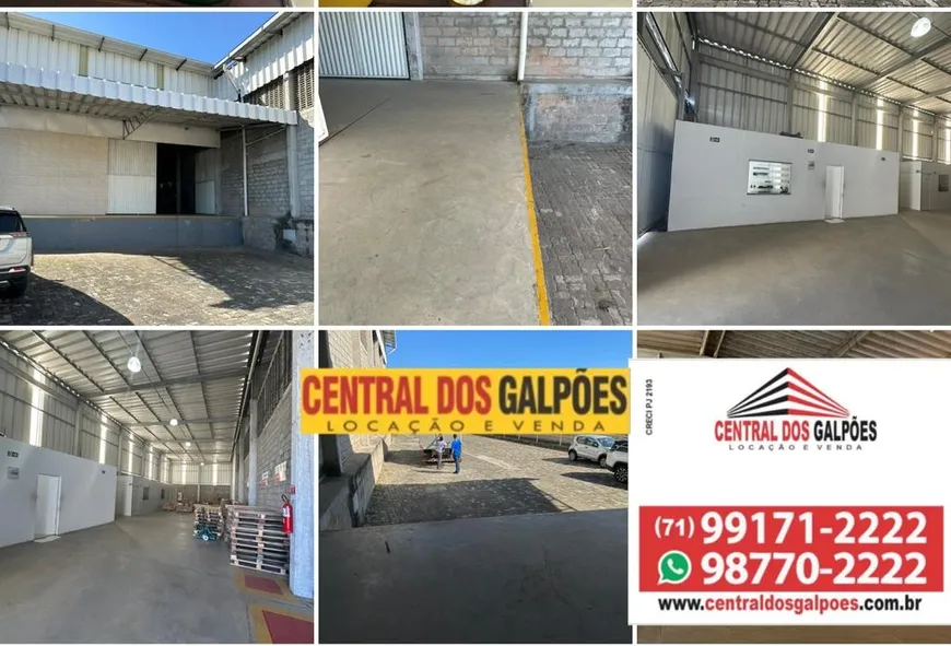 Foto 1 de Galpão/Depósito/Armazém para alugar, 500m² em Conjunto Piraja, Salvador