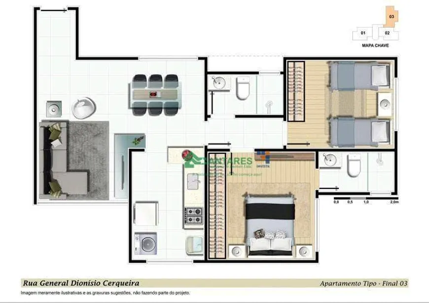 Foto 1 de Apartamento com 2 Quartos à venda, 229m² em Gutierrez, Belo Horizonte