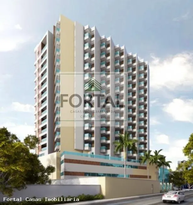 Foto 1 de Apartamento com 1 Quarto à venda, 41m² em Praia de Iracema, Fortaleza
