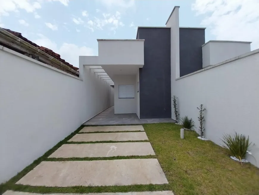 Foto 1 de Casa com 3 Quartos à venda, 87m² em Cidade Santa Julia, Itanhaém