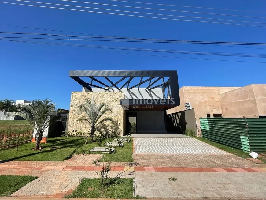 Foto 1 de Casa de Condomínio com 3 Quartos à venda, 234m² em Alphaville Campo Grande, Campo Grande