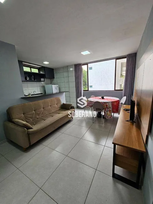 Foto 1 de Flat com 1 Quarto à venda, 38m² em Cabo Branco, João Pessoa