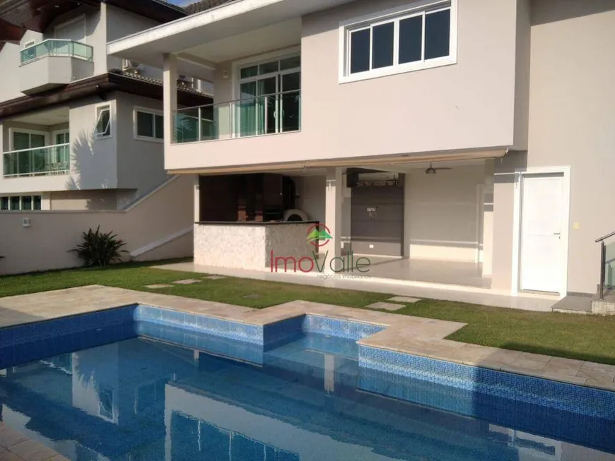 Foto 1 de Casa de Condomínio com 4 Quartos para venda ou aluguel, 338m² em Condomínio Residencial Jaguary , São José dos Campos