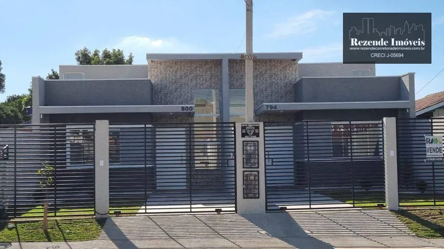 Foto 1 de Casa com 3 Quartos à venda, 65m² em Santa Terezinha, Fazenda Rio Grande