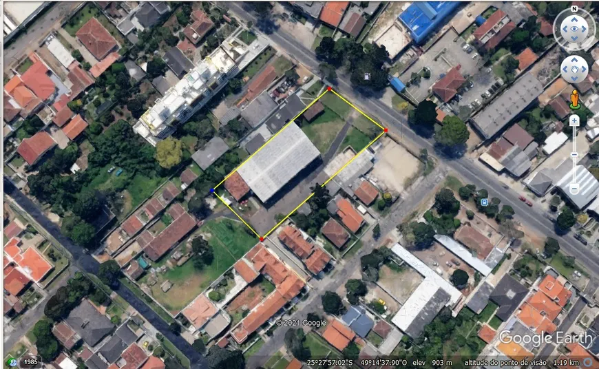 Foto 1 de Lote/Terreno para venda ou aluguel, 3500m² em Guabirotuba, Curitiba