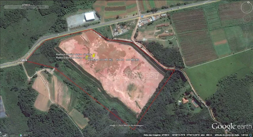 Foto 1 de Lote/Terreno para venda ou aluguel, 150000m² em Caucaia do Alto, Cotia