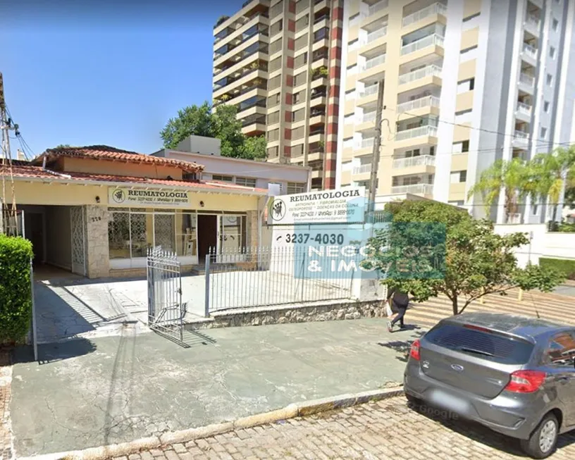 Foto 1 de Imóvel Comercial com 3 Quartos para alugar, 293m² em Cambuí, Campinas