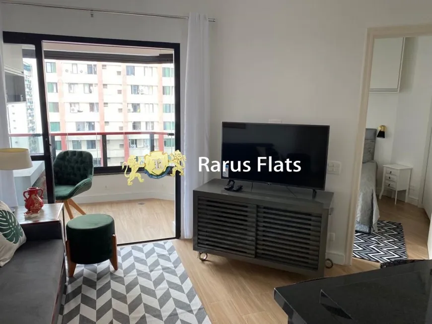 Foto 1 de Flat com 1 Quarto à venda, 36m² em Jardins, São Paulo