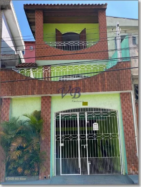 Foto 1 de Sobrado com 3 Quartos à venda, 165m² em Vila Luzita, Santo André