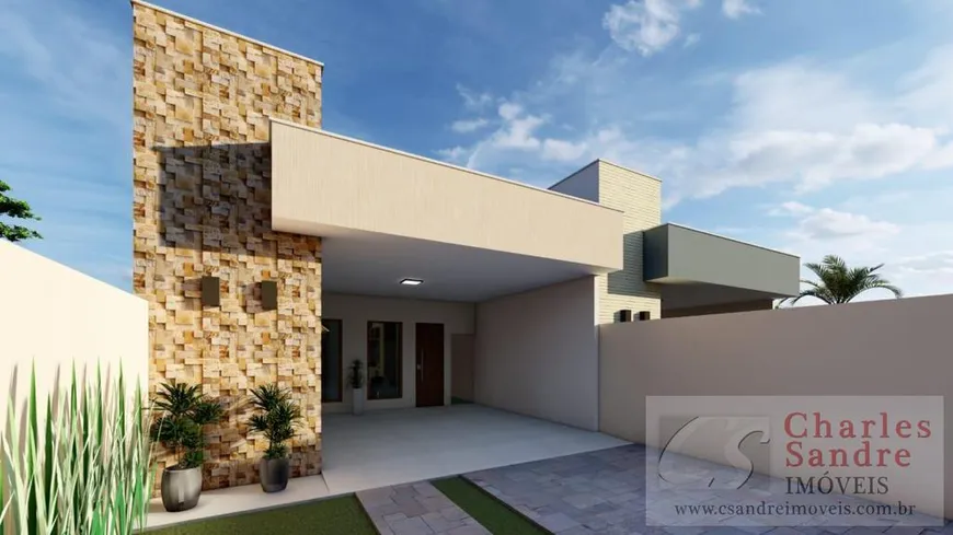Foto 1 de Casa com 3 Quartos à venda, 122m² em Cidade Satélite São Luiz, Aparecida de Goiânia