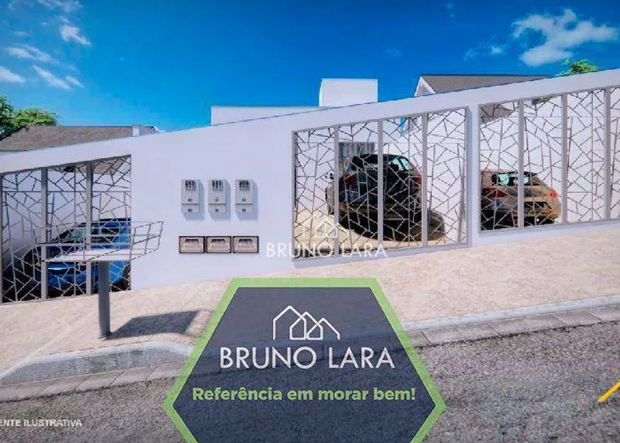 Foto 1 de Casa com 2 Quartos à venda, 60m² em Pedra Branca, São Joaquim de Bicas