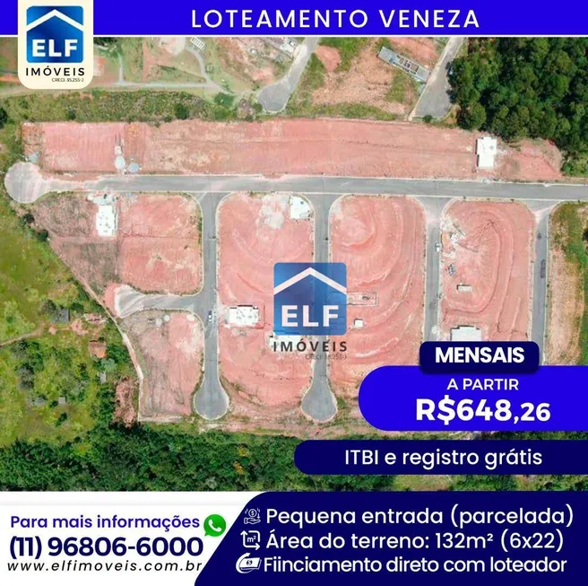 Foto 1 de Lote/Terreno à venda, 132m² em dos Pires Caucaia do Alto, Cotia