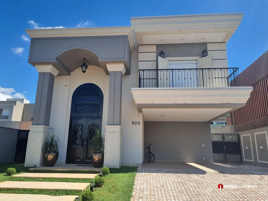 Foto 1 de Casa de Condomínio com 3 Quartos à venda, 348m² em Alphaville Campo Grande, Campo Grande