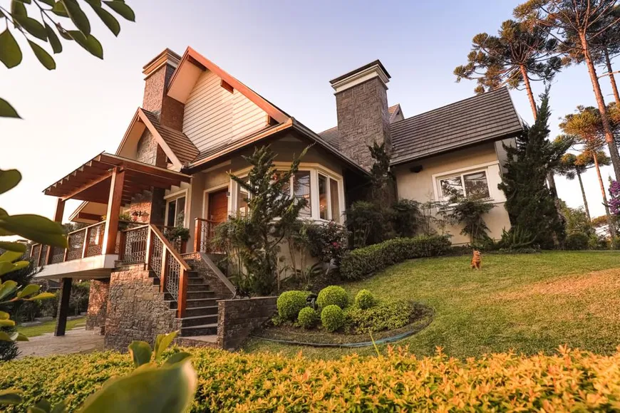 Foto 1 de Casa com 5 Quartos à venda, 465m² em Aspen Mountain, Gramado