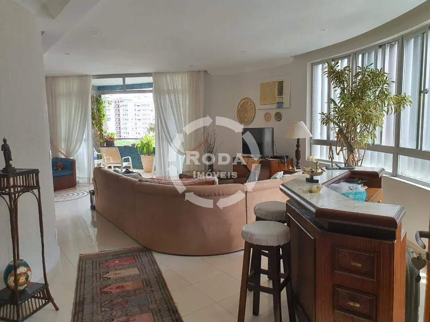 Foto 1 de Apartamento com 4 Quartos à venda, 204m² em Pompeia, Santos