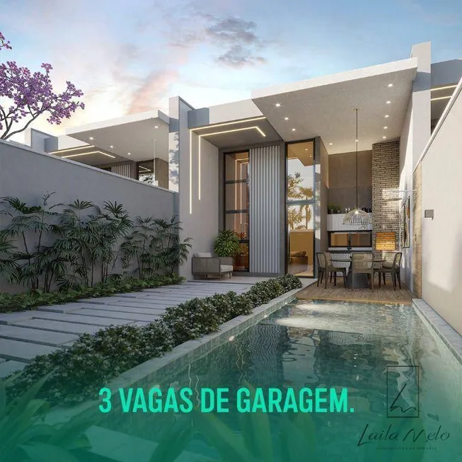 Foto 1 de Casa de Condomínio com 3 Quartos à venda, 115m² em Precabura, Eusébio