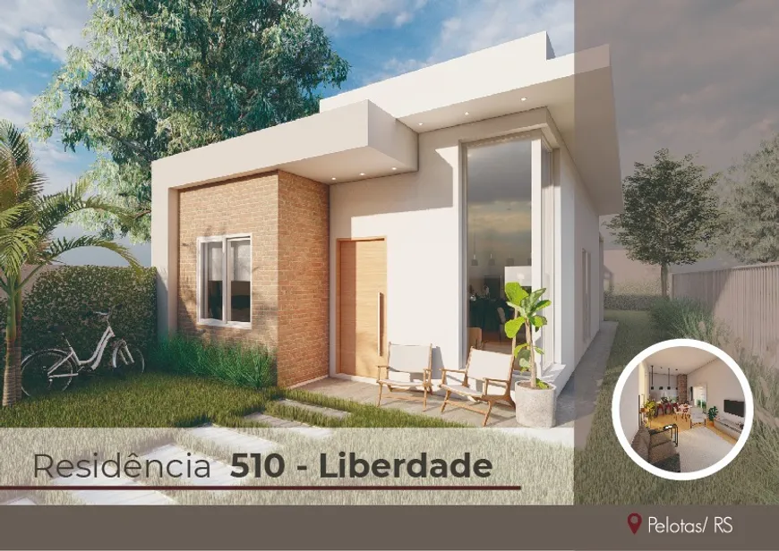 Foto 1 de Casa com 2 Quartos à venda, 84m² em Areal, Pelotas