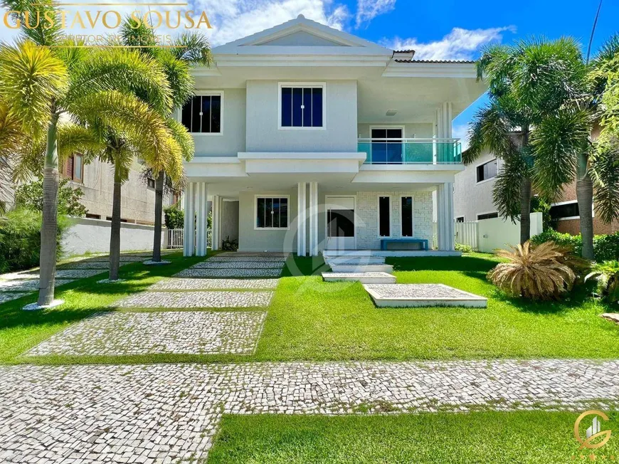 Foto 1 de Casa de Condomínio com 3 Quartos para alugar, 350m² em Alphaville Fortaleza, Fortaleza