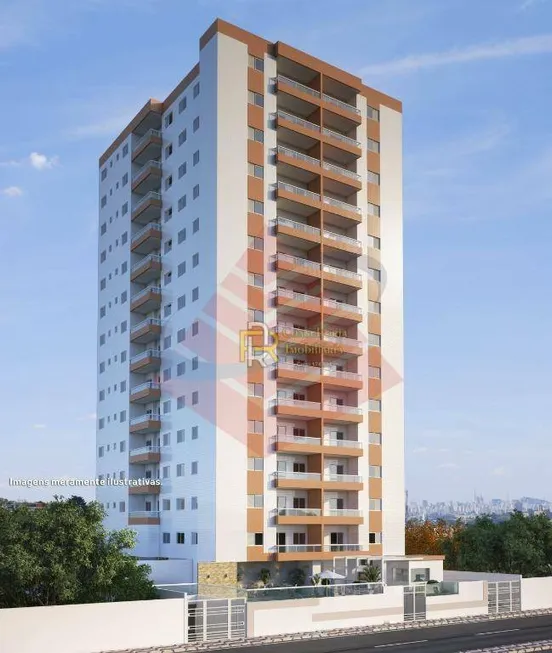 Foto 1 de Apartamento com 2 Quartos à venda, 57m² em Vila Guilhermina, Praia Grande