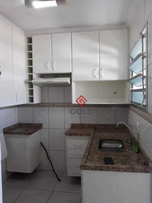 Foto 1 de Apartamento com 2 Quartos à venda, 60m² em Vila Alzira, Santo André