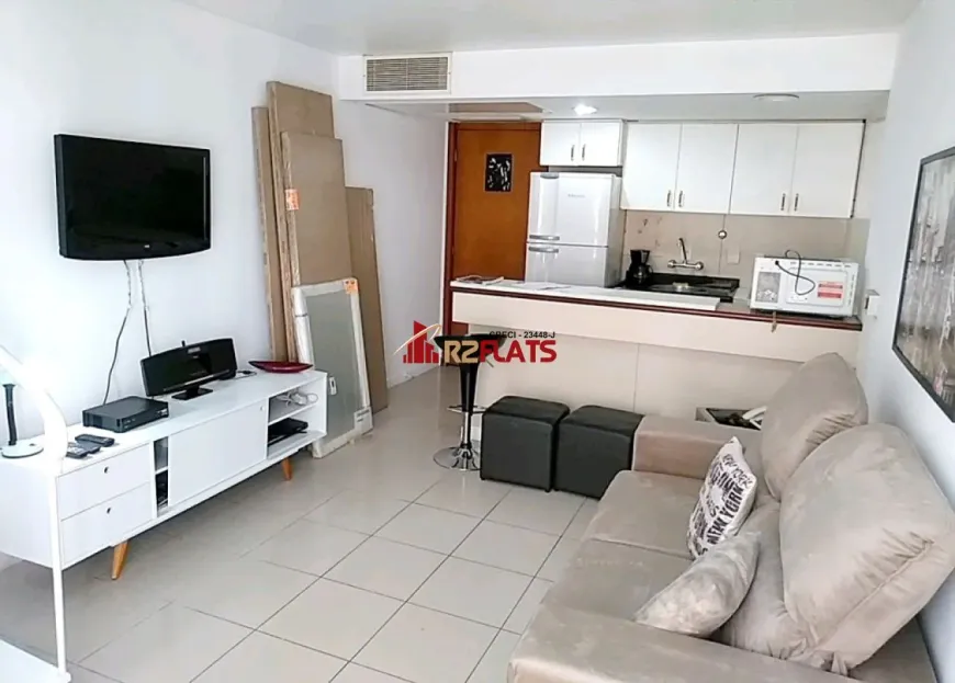 Foto 1 de Flat com 1 Quarto para alugar, 42m² em Bela Vista, São Paulo