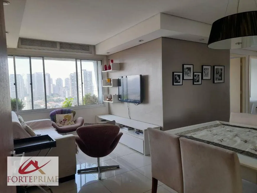 Foto 1 de Apartamento com 3 Quartos à venda, 75m² em Brooklin, São Paulo