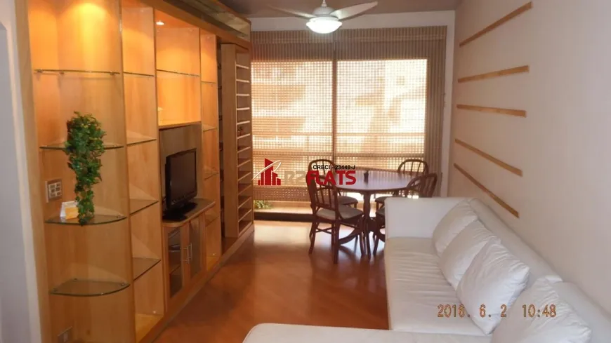 Foto 1 de Flat com 1 Quarto para alugar, 45m² em Jardim Paulista, São Paulo